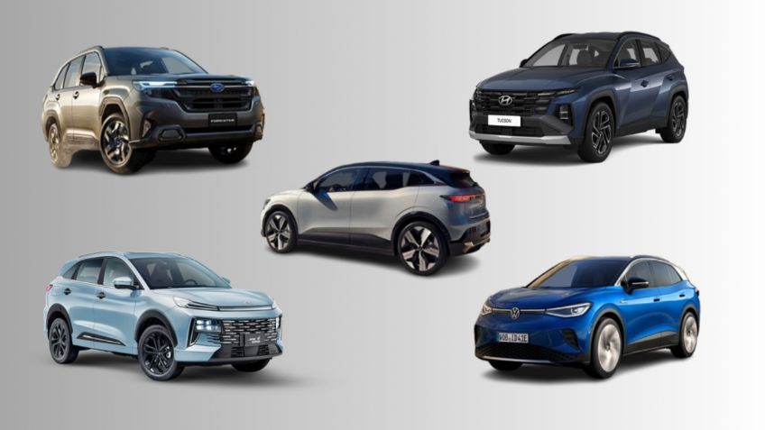 5 SUVs electrificadas e híbridas ideales si eres entusiasta en el segmento y nuevas tecnologías