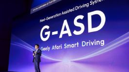 Foto que representa a Geely muestra un nuevo cerebro vehicular desde el CES en Las Vegas para este 2026