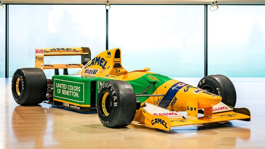 Subastan el auto con el que Michael Schumacher logró su primera victoria en la F1