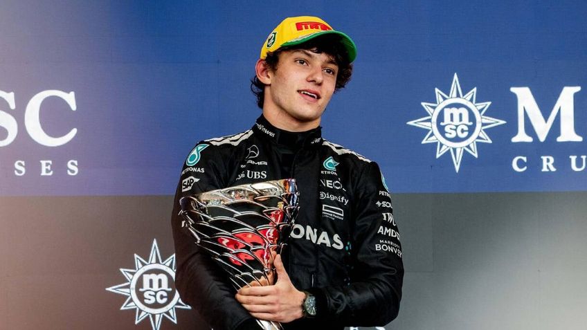 Kimi Antonelli sufre accidente de tránsito cerca de su casa