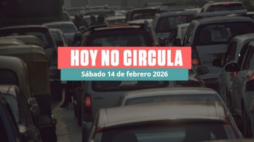 Contingencia Ambiental CDMX 14 de febrero 2026, estos son los autos afectados para el Doble Hoy No Circula Sabatino