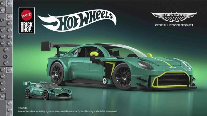Por fin podrás tener un Aston Martin, Hot-Wheels lo hace posible