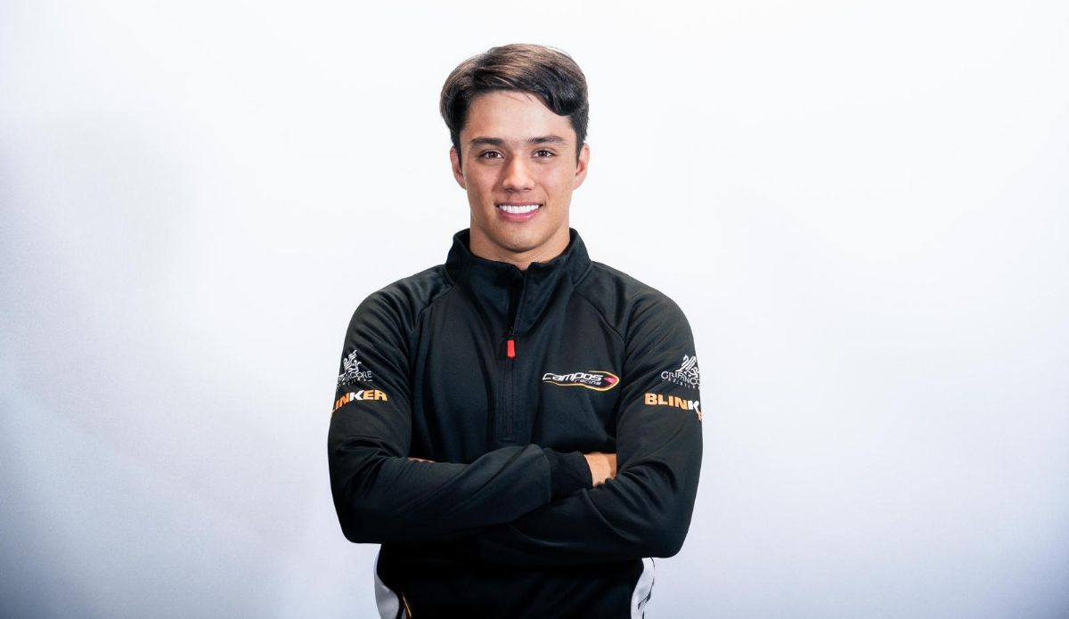 Noel León marca los mejores tiempos en la pretemporada de Fórmula 2