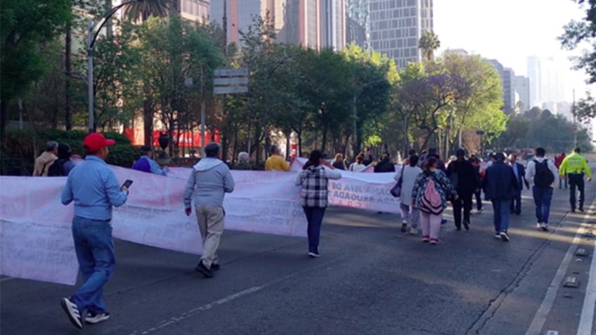 Marcha de Ruta 100 en el Zócalo hoy 19 de febrero: Alternativas viales en Reforma y calles cerradas