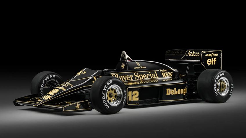 Realizarán subasta del legendario Lotus 98T de Ayrton Senna