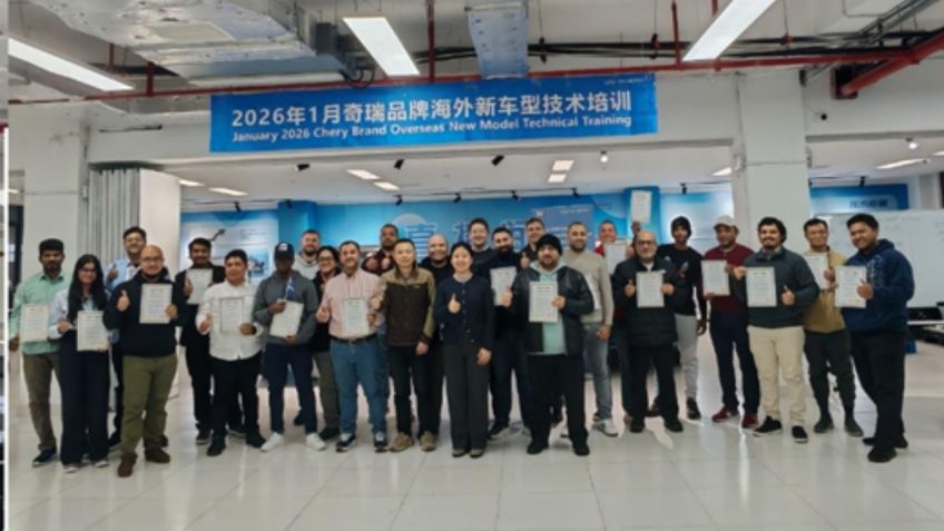 Chirey fortalece capacidades de servicio técnico a nivel global