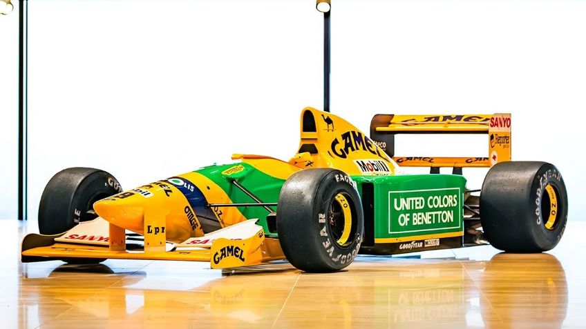 Subastan el auto con el que Michael Schumacher obtuvo su primera victoria en la F1