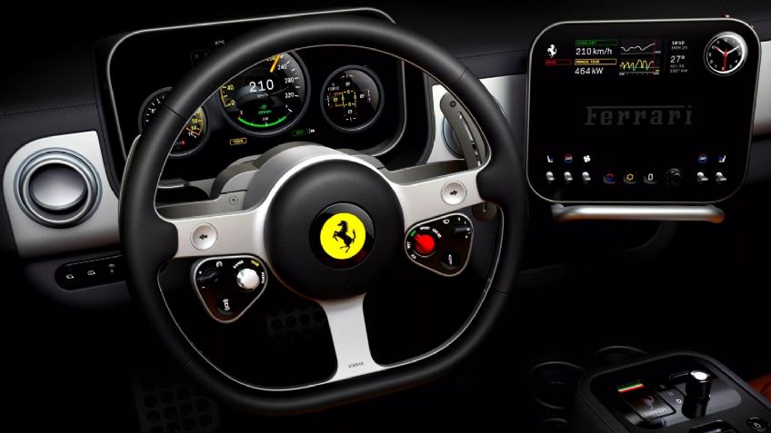 Un Ferrari eléctrico con pantallas: lo diseñó un trabajador de Apple