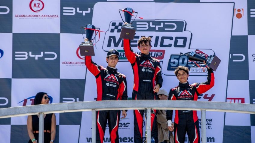 Dominio absoluto para el equipo Alessandros Racing en el arranque de la F4 NACAM en Puebla