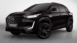 Foto que representa a Nissan Magnite Dark Armour, un SUV citadino que impone, este es su precio