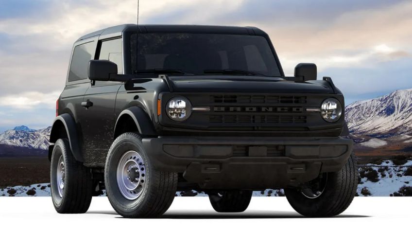 Ford Bronco estrena versión de entrada para México cuesta menos del millón de pesos y es Todoterreno