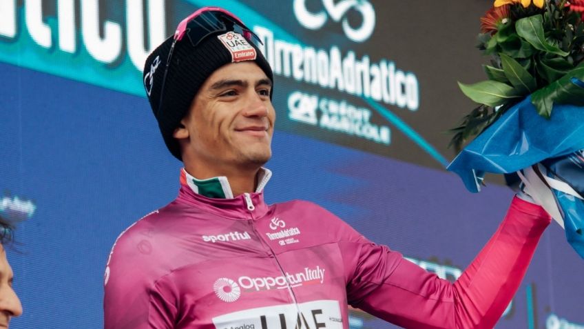 Isaac del Toro pierde liderato: Esto viene para el mexicano en el Tirreno-Adriático 2026
