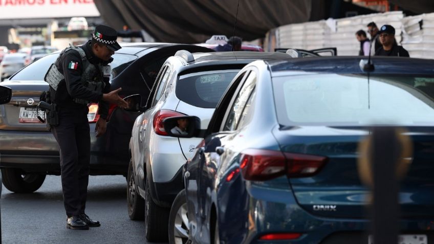 Pese amparo, Guardia Nacional arranca operativo en AICM contra taxis de aplicación