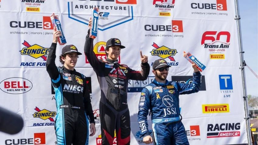 Helio Meza domina en Road Atlanta y suma su segunda victoria en Trans Am