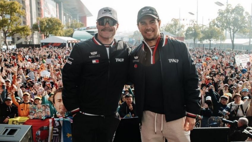 Checo Pérez admite culpa en choque con Bottas en GP de China 2026