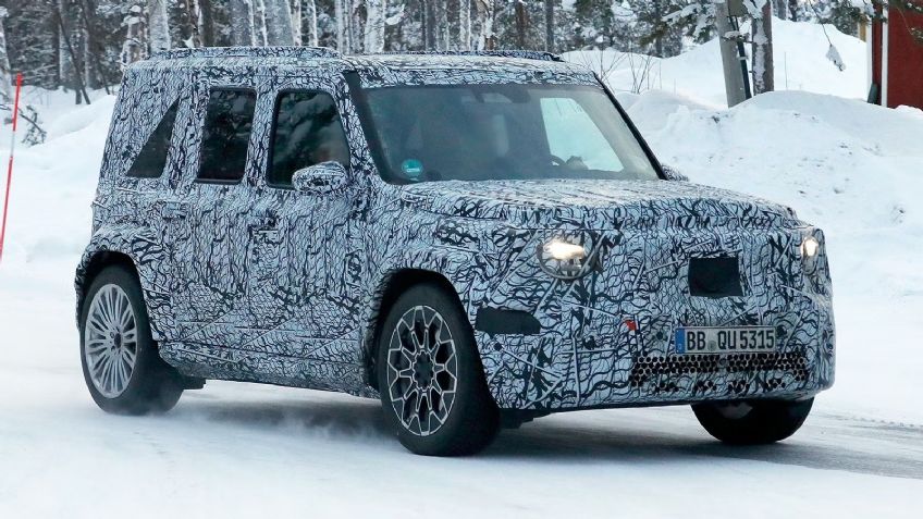 Mercedes ya trabaja en el G-Class de entrada