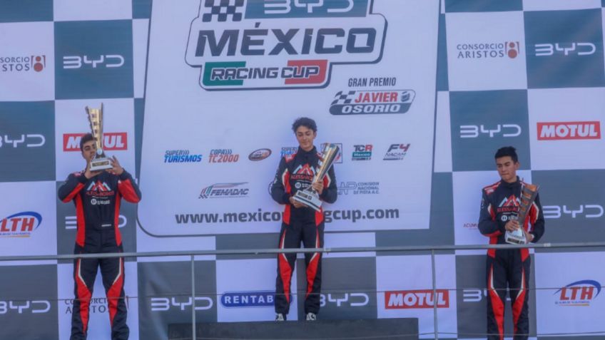 Alessandros Racing, con 1,2 y 3 en la segunda fecha de la F4 NACAM