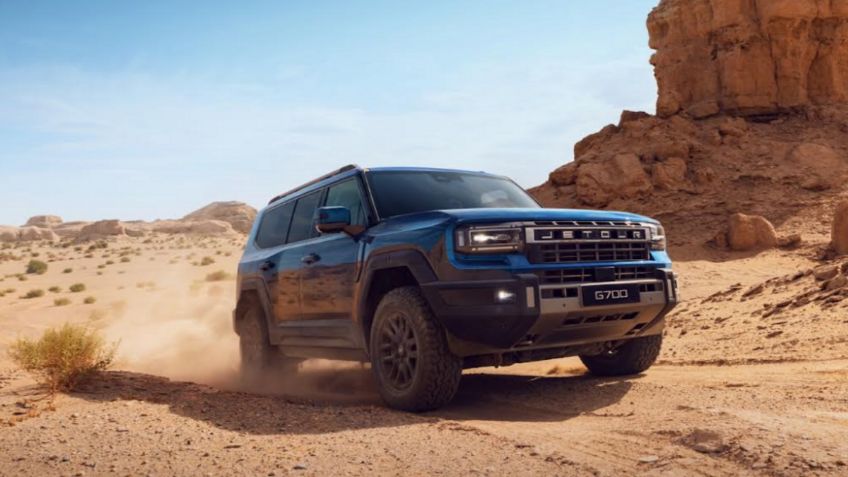Jetour G700, una opción de SUV con lujo y características todoterreno