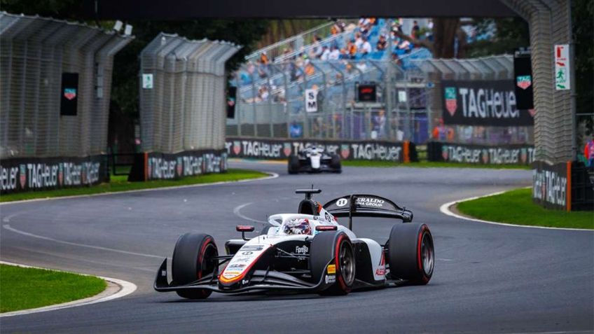 Noel León brilla en la práctica de F2 en Australia: el mexicano termina segundo en Albert Park