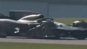 Foto ilustrativa de la nota titulada: Aston Martin está probando un auto tipo Meteoro o Batimóbil, tiene forma de F1 y de superdeportivo