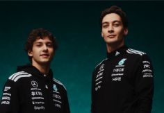 Foto ilustrativa de nota George Russell resalta el excelente inicio de temporada que ha tenido Kimi Antonelli