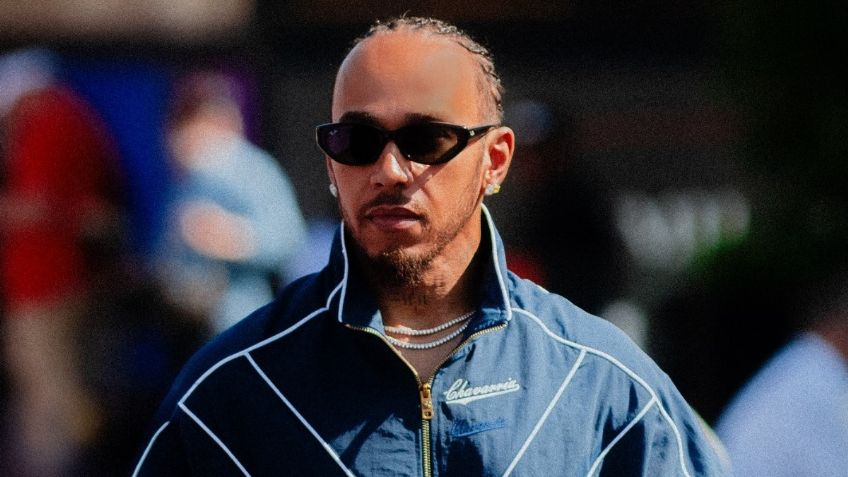Hamilton recuerda su "rebelión" por la moda en el Paddock