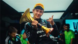 Foto que representa a Antonelli no se muestra presionado por ser el líder actual de la F1