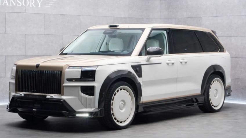 Viral: Mansory modifica un auto chino por primera vez, es una Zeekr 9x, así es como se ve