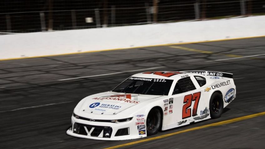 Helio Meza finalizó en segundo lugar en Hickory Motor Speedway en la categoría Late Model Stock