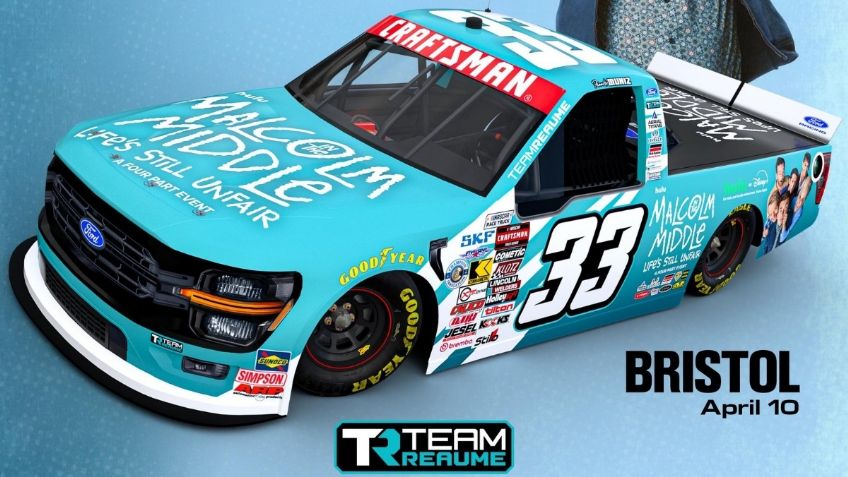 'Malcolm el de enmedio' estará presente en NASCAR con diseño especial para Frankie Muniz