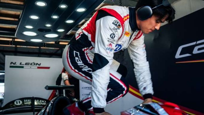 Noel León brilla en Miami: Remontada estelar y vuelta rápida en el debut de la Fórmula 2
