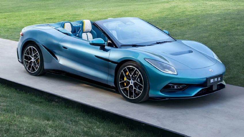BYD presenta desde China un nuevo deportivo convertible que parece Lamborghini