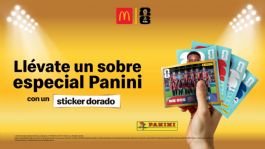 Foto que representa a Panini llega a McDonald’s y convierte cada McTrio en una experiencia coleccionable