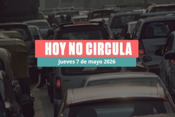 Foto de: Hoy No Circula para este 7 de mayo 2026: CDMX y Edomex, estos son los autos que descansan